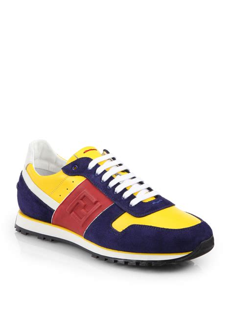 fendi mens sneakers lyst|Fendi Sneakers for Men .